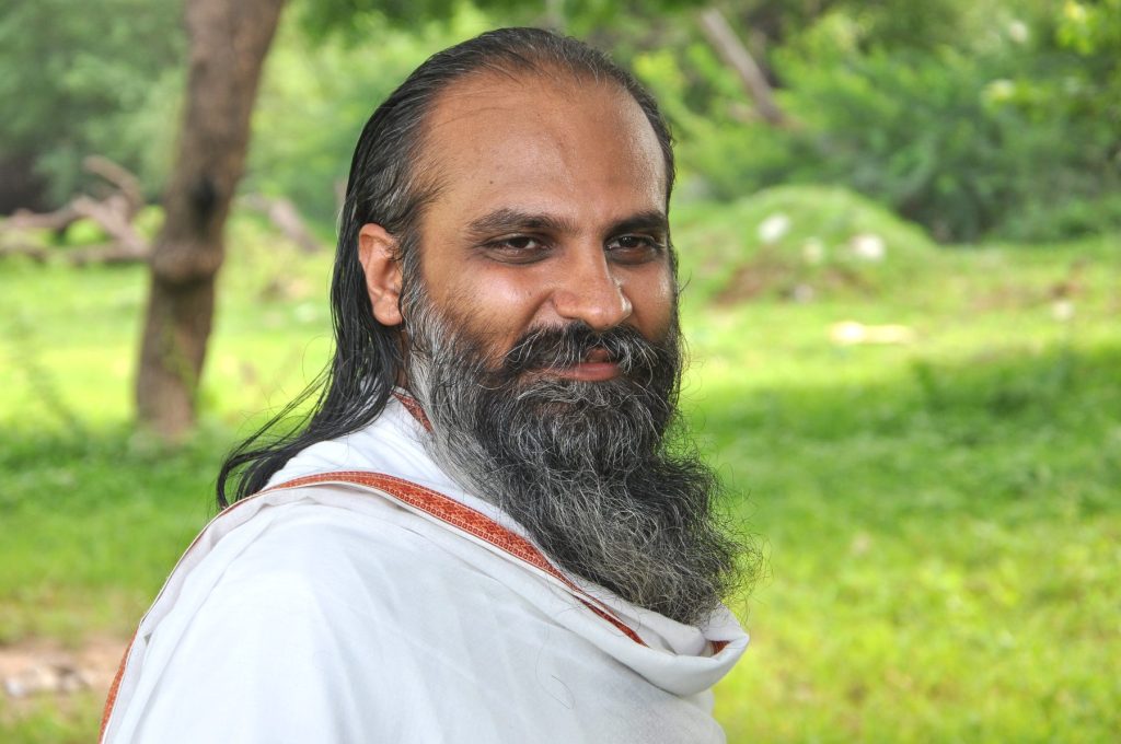 Participants seated in meditation at a PranDhyan seminar